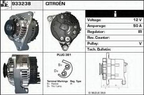 EDR 933238 - Alternatore autozon.pro