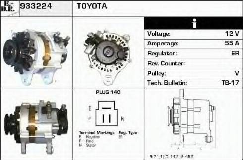 EDR 933224 - Alternatore autozon.pro