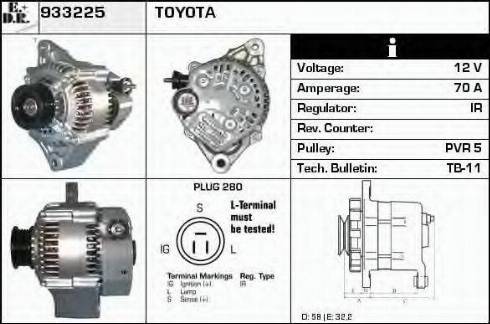 EDR 933225 - Alternatore autozon.pro