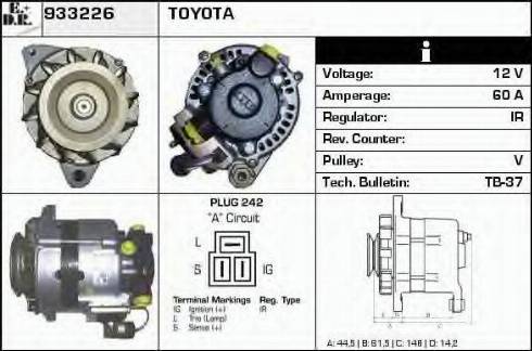 EDR 933226 - Alternatore autozon.pro