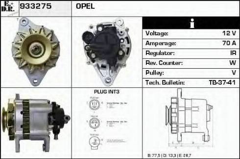 EDR 933275 - Alternatore autozon.pro