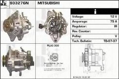 EDR 933276N - Alternatore autozon.pro