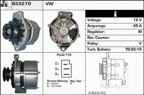 EDR 933270 - Alternatore autozon.pro