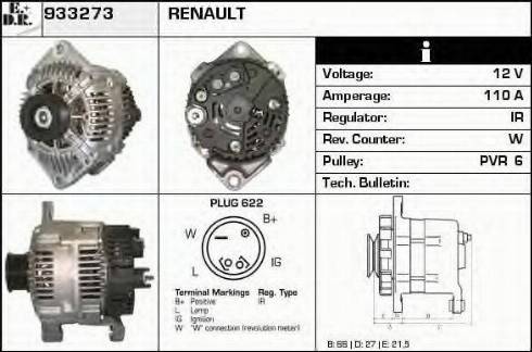 EDR 933273 - Alternatore autozon.pro