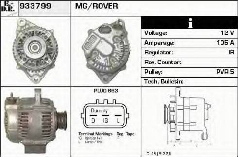 EDR 933799 - Alternatore autozon.pro