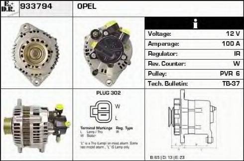 EDR 933794 - Alternatore autozon.pro