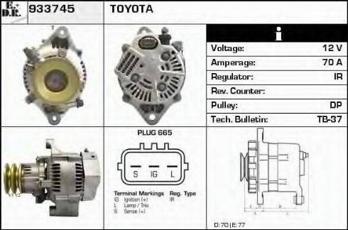 EDR 933745 - Alternatore autozon.pro