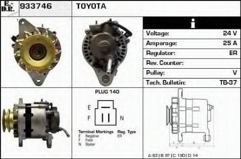 EDR 933746 - Alternatore autozon.pro