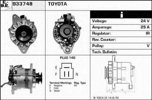 EDR 933748 - Alternatore autozon.pro