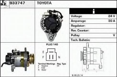 EDR 933747 - Alternatore autozon.pro