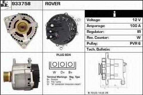 EDR 933758 - Alternatore autozon.pro