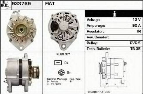 EDR 933769 - Alternatore autozon.pro