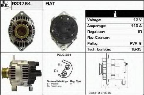 EDR 933764 - Alternatore autozon.pro