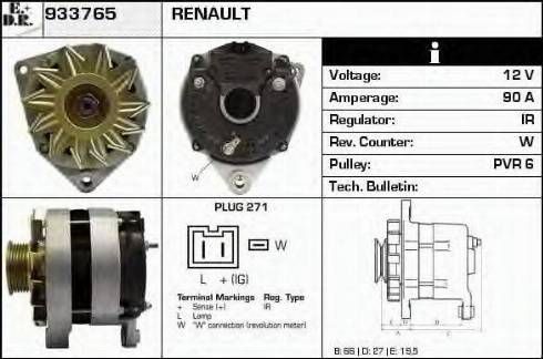 EDR 933765 - Alternatore autozon.pro