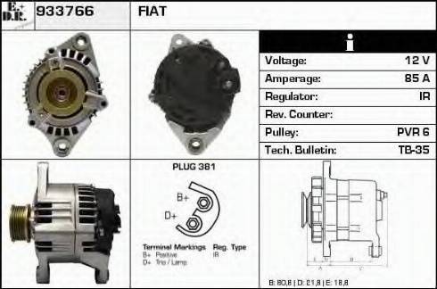 EDR 933766 - Alternatore autozon.pro