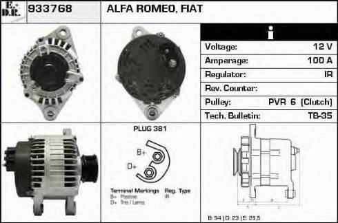 EDR 933768 - Alternatore autozon.pro