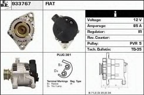 EDR 933767 - Alternatore autozon.pro