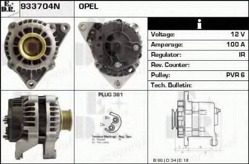 EDR 933704N - Alternatore autozon.pro