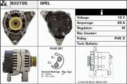 EDR 933705 - Alternatore autozon.pro