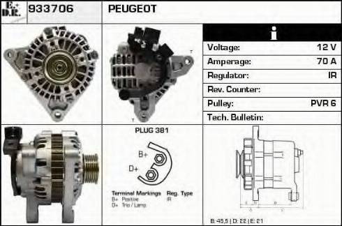 EDR 933706 - Alternatore autozon.pro