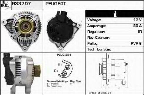 EDR 933707 - Alternatore autozon.pro