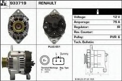 EDR 933719 - Alternatore autozon.pro