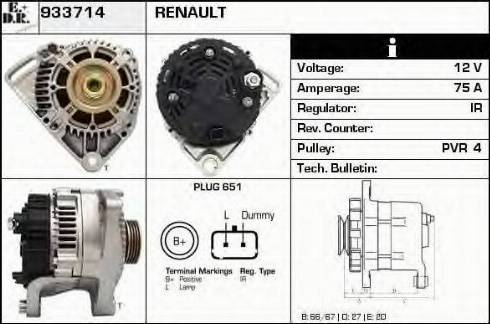 EDR 933714 - Alternatore autozon.pro