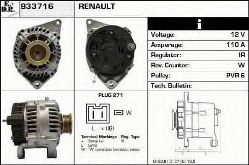 EDR 933716 - Alternatore autozon.pro