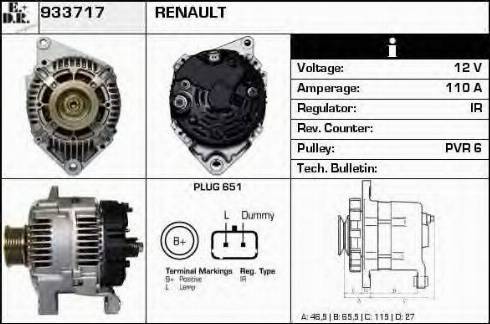 EDR 933717 - Alternatore autozon.pro