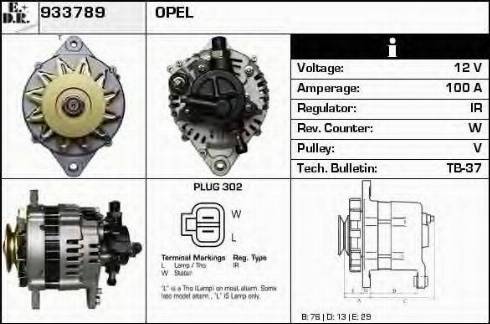 EDR 933789 - Alternatore autozon.pro