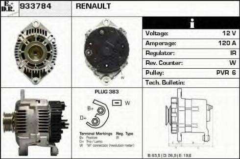 EDR 933784 - Alternatore autozon.pro