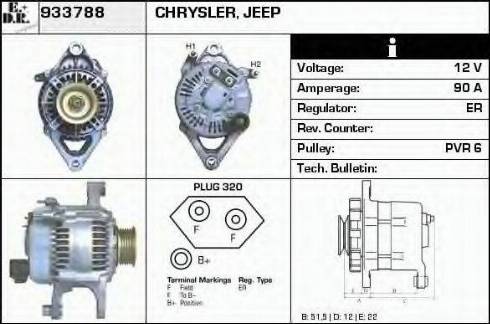 EDR 933788 - Alternatore autozon.pro