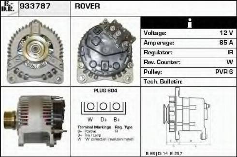 EDR 933787 - Alternatore autozon.pro