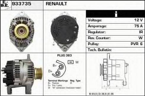 EDR 933735 - Alternatore autozon.pro