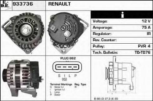 EDR 933736 - Alternatore autozon.pro