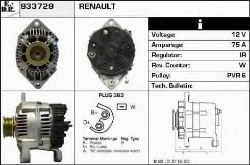 EDR 933729 - Alternatore autozon.pro