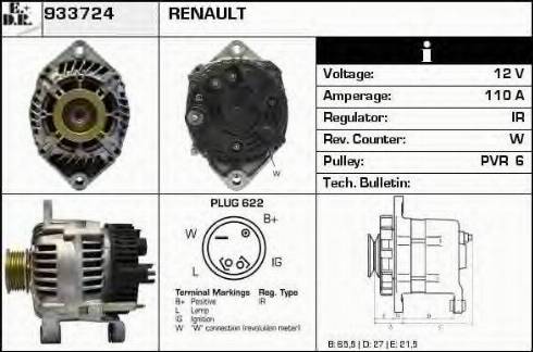 EDR 933724 - Alternatore autozon.pro