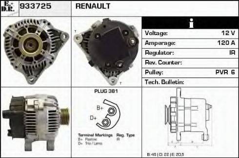 EDR 933725 - Alternatore autozon.pro