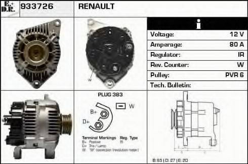 EDR 933726 - Alternatore autozon.pro