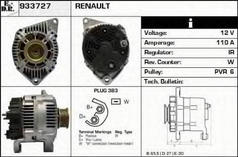 EDR 933727 - Alternatore autozon.pro