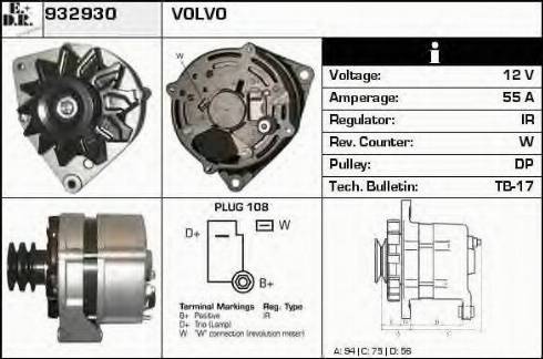 EDR 932930 - Alternatore autozon.pro