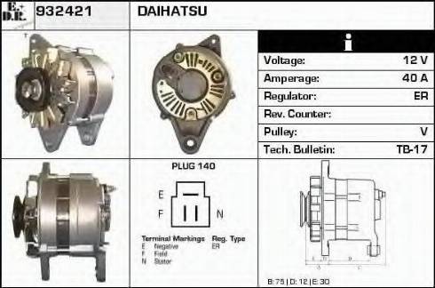 EDR 932421 - Alternatore autozon.pro