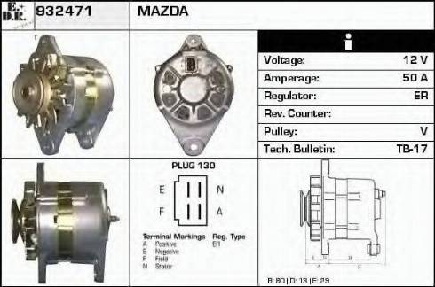 EDR 932471 - Alternatore autozon.pro