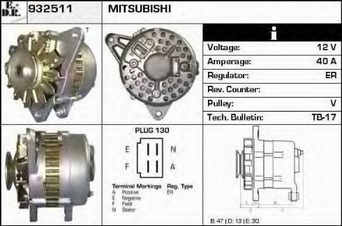 EDR 932511 - Alternatore autozon.pro