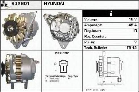 EDR 932601 - Alternatore autozon.pro