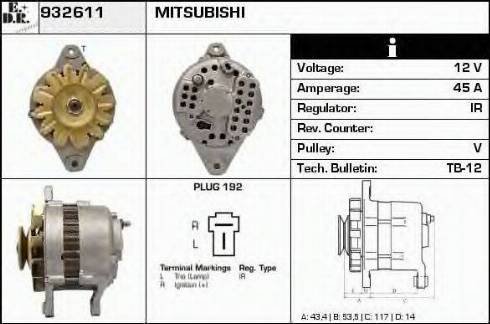 EDR 932611 - Alternatore autozon.pro