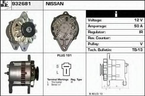 EDR 932681 - Alternatore autozon.pro