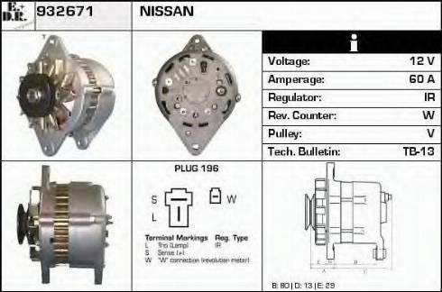 EDR 932671 - Alternatore autozon.pro