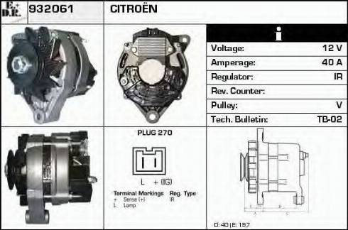 EDR 932061 - Alternatore autozon.pro