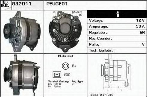 EDR 932011 - Alternatore autozon.pro